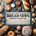 alt_text: "Headline 'How Bread News Sparked a Culture Clash' against a background of various breads."