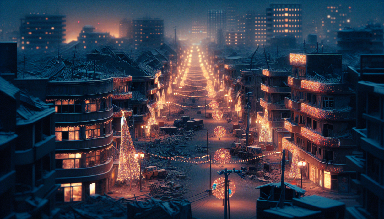 Christmas Light Returns to a Wounded Region