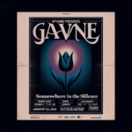 alt_text: "Event banner: Content Context Live featuring gavn! at Tulips venue."