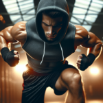 alt_text: "Myles Garrett showcases determination and athleticism, embodying relentless sportsmanship."