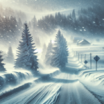 alt_text: Newspaper headline: "Iowa's Fierce Snow Siege" by Charles City Press.