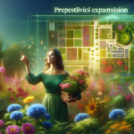 alt_text: A lush forest garden filled with diverse plants thriving in a sustainable ecosystem.