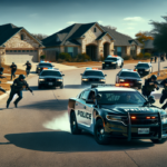 alt_text: Police apprehend three suspects after a high-speed chase in Killeen.