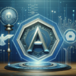 alt_text: "Courtroom scene with Pentagon logos, AI symbols, and 'Technology on Trial: Pentagon vs Anthropic'."