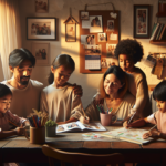 alt_text: "Mentoring session with foster youth, focusing on content and context guidance."